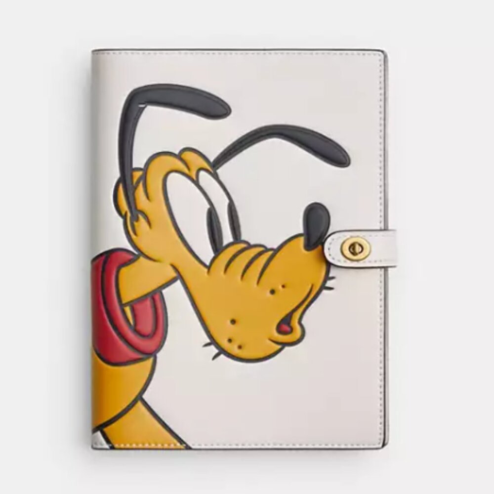 Disney X Coach Notebook With Pluto